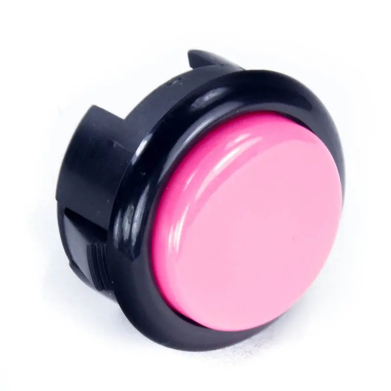 Seimitsu PS-15 30 mm Snap-in Button - Black & Pink Seimitsu