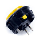 Seimitsu PS-15 30 mm Snap-in Button - Black & Yellow Seimitsu