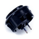 Seimitsu PS-15 30 mm Snap-in Button - Black Seimitsu