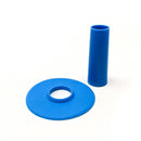 Seimitsu Solid Blue Shaft Cover and Dust Cover Kit Seimitsu