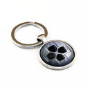 Silver Playstation D-Pad Keychain Paradise Arcade