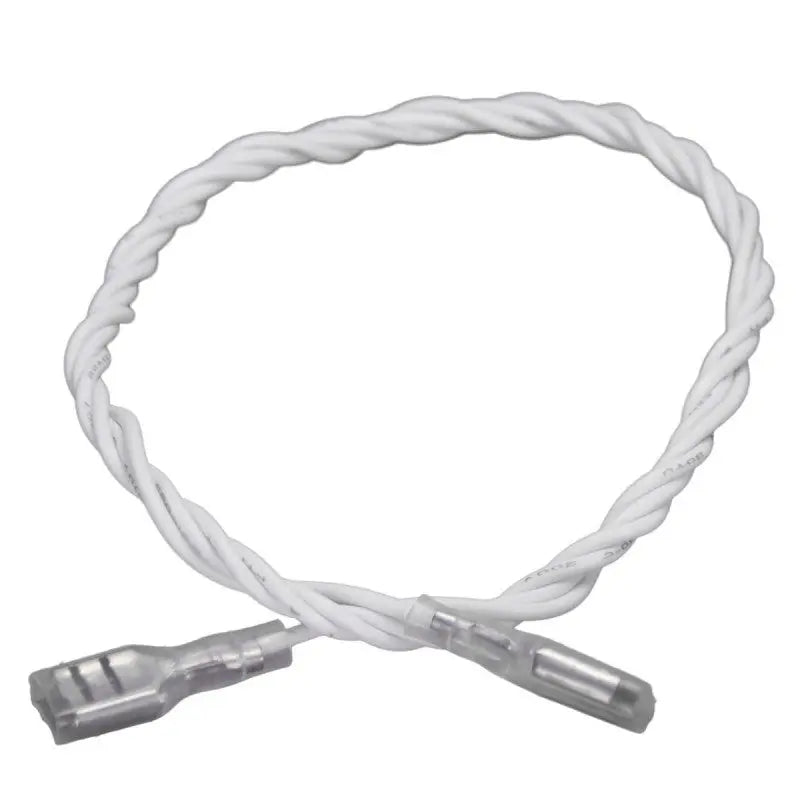 White Wire with .187" Insulated Female Quick Connect