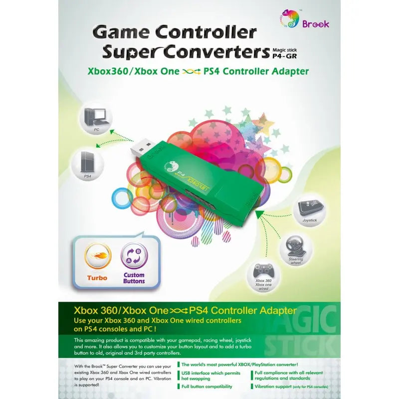 Xbox 360 / Xbox One to PS4 Super Converter Brook