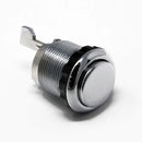 Yenox Style Convex Button - Chrome Yenox